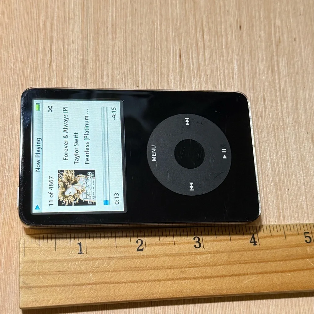 iPod Model:A1136 5thGen 80GB Blk Tested Good w/7233 Songs Good Battery Read Info - Picture 16 of 16